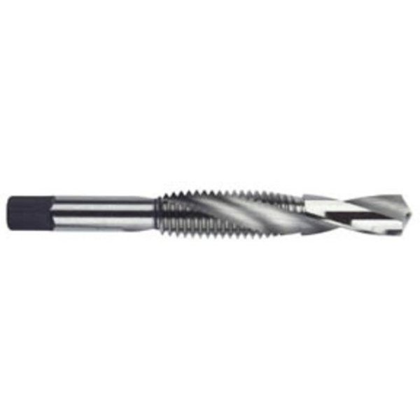 Morse Combination Drill and Tap, Spiral Flute, Series 2080, 02660 Drill, 51618 Thread, 1116 Drill L 38614